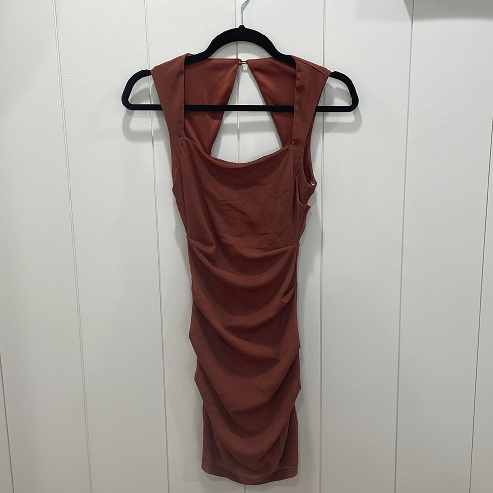 Fashion Nova “all meshed up” mini dress NWT